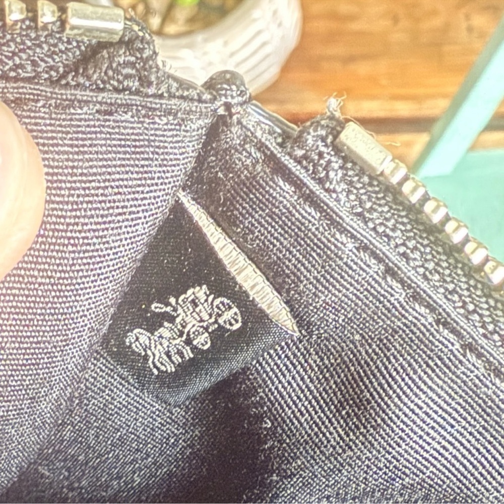 Coach Black Sparkle Star Wristlet - Picture 5 of 5